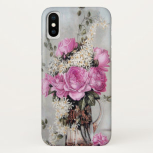 Paul De Longpre Pink Roses in Vase Case-Mate iPhone Hülle