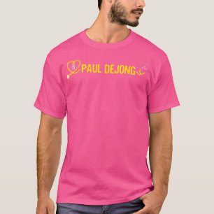 Paul Dejong St Louis Baseball Player Medical Study T-Shirt