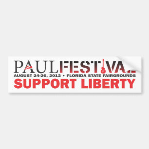 Paul-Festival-Autoaufkleber Autoaufkleber