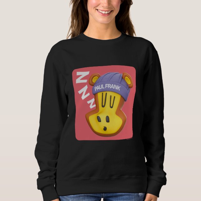 Paul Frank Worry Bear Sleeping Square Sweatshirt (Vorderseite)