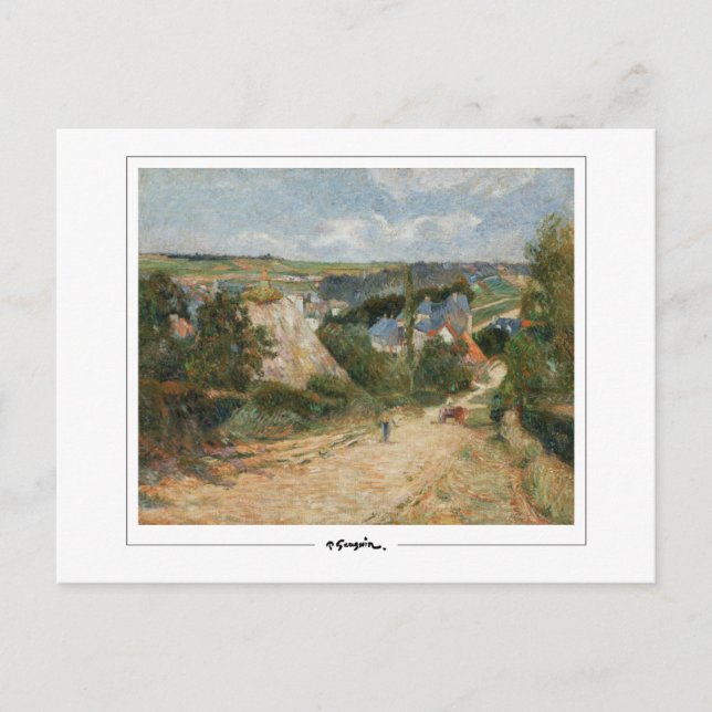 Paul Gauguin #21 - Fine Art Postcard Postkarte (Vorderseite)