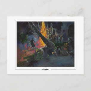 Paul Gauguin #5 - Carte postale d'art fin