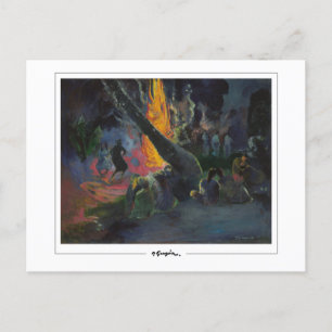 Paul Gauguin #5 - Fine Art Postcard Postkarte