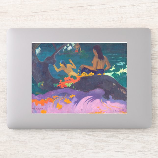 Paul Gauguin - Am Meer / Fatata te Miti Aufkleber (Computer)