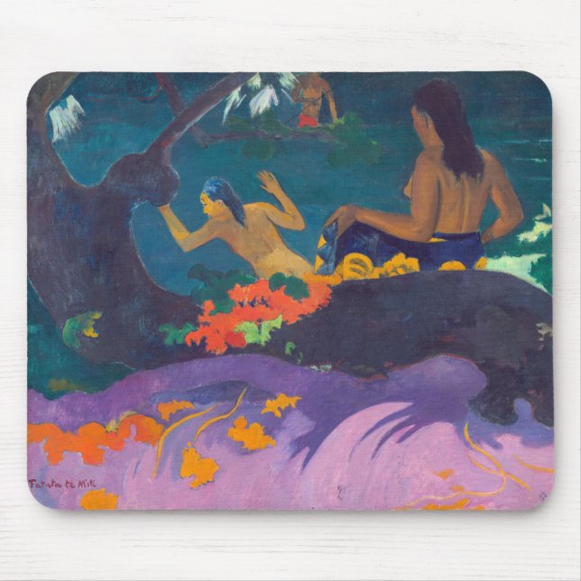 Paul Gauguin - Am Meer / Fatata te Miti Mousepad (Vorne)