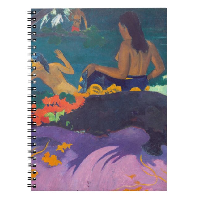 Paul Gauguin - Am Meer / Fatata te Miti Notizblock (Vorderseite)