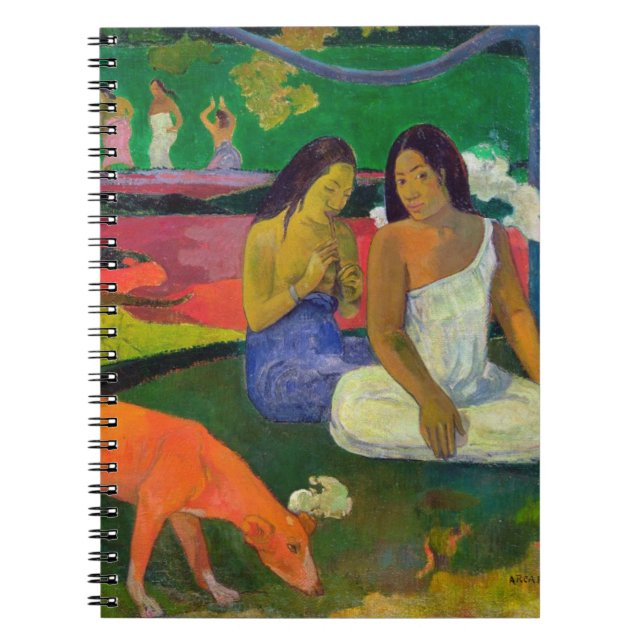 Paul Gauguin | Arearea (der rote Hund), 1892 Notizblock (Vorderseite)