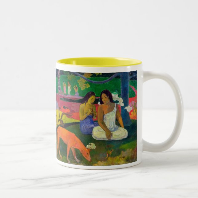 Paul Gauguin | Arearea (der rote Hund), 1892 Zweifarbige Tasse (Rechts)