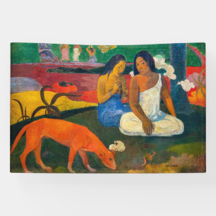 Paul Gauguin - Arearea / Der Rote Hund Banner