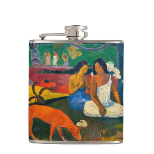 Paul Gauguin - Arearea / Der Rote Hund Flachmann