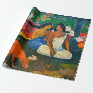 Paul Gauguin - Arearea / Der Rote Hund Geschenkpapier