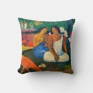 Paul Gauguin - Arearea / Der rote Hund Kissen