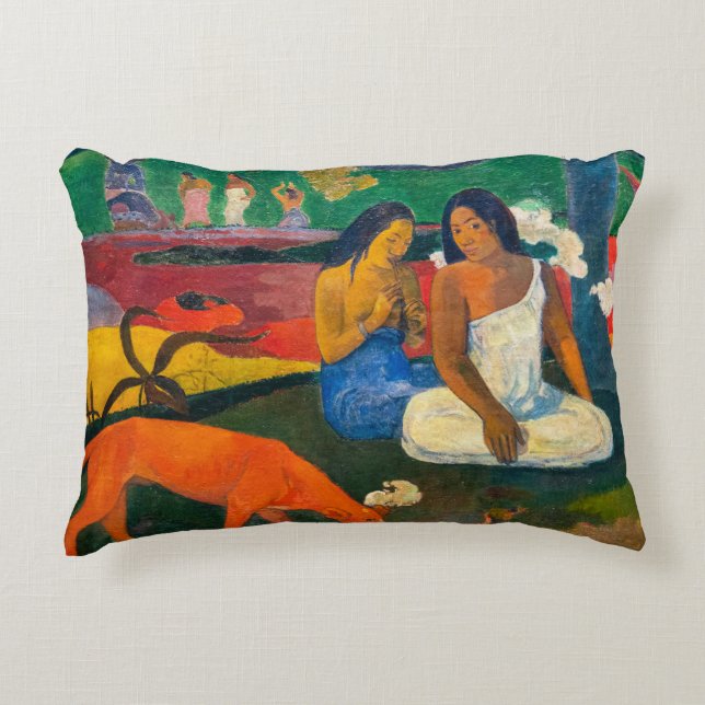 Paul Gauguin - Arearea / The Red Dog Dekokissen (Vorderseite)