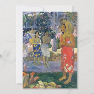 Paul Gauguin - Ave Maria / Ia Orana Maria Einladung