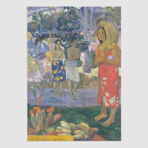 Paul Gauguin - Ave Maria / Ia Orana Maria Seidenpapier