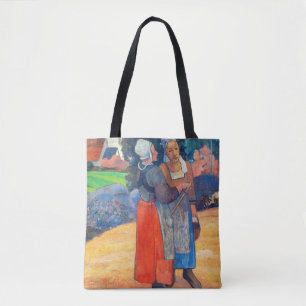 Paul Gauguin - Bretonische Bäuerinnen Tasche
