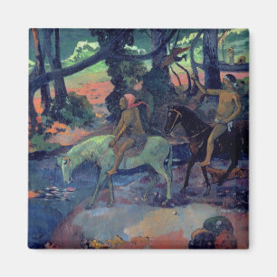 Paul Gauguin das Entweichen, das Ford, 1901 Magnet