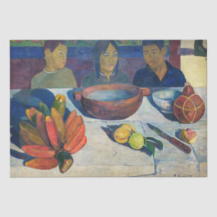 Paul Gauguin - Das Essen / Bananen Seidenpapier