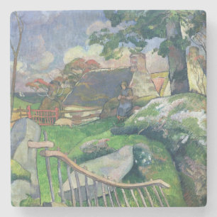 Paul Gauguin das hölzerne Tor oder, der Steinuntersetzer
