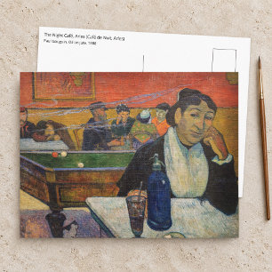 Paul Gauguin - Das Nachtcafé, Arles Postkarte