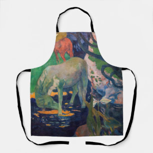 Paul Gauguin - Das Weiße Pferd Schürze