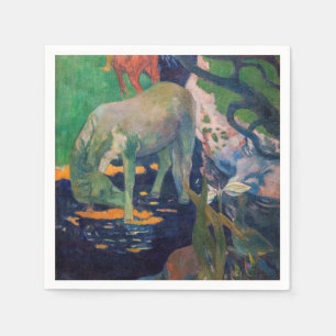 Paul Gauguin - Das weiße Pferd Serviette