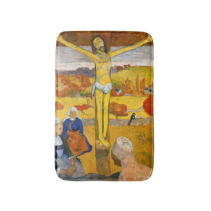 Paul Gauguin - Der gelbe Christus Badematte