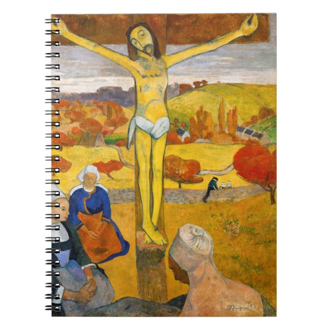 Paul Gauguin - Der gelbe Christus Notizblock (Vorderseite)