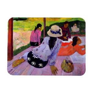 Paul Gauguin   der Siesta, 1891-2 (Öl auf Magnet