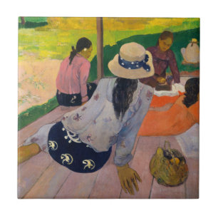 Paul Gauguin   der Siesta Fliese