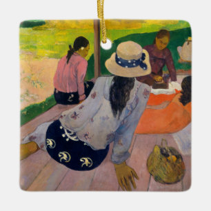 Paul Gauguin der Siesta Keramikornament