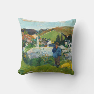 Paul Gauguin Die klassische Landschaft von Swinehe Kissen