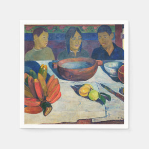 Paul Gauguin - Die Mahlzeit / Bananen Serviette