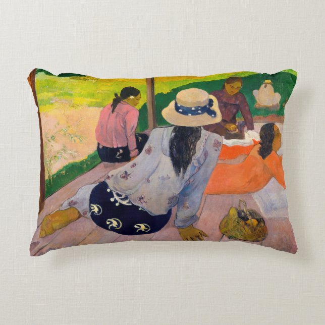 Paul Gauguin - Die Siesta Dekokissen (Vorderseite)