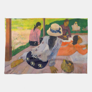 Paul Gauguin - Die Siesta Geschirrtuch