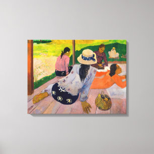 Paul Gauguin - Die Siesta Leinwanddruck