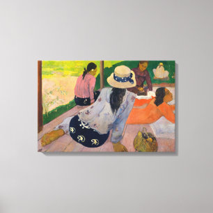 Paul Gauguin - Die Siesta Leinwanddruck