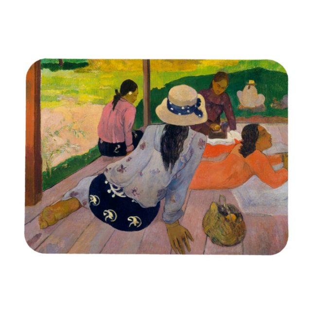 Paul Gauguin | Die Siesta Magnet (Horizontal)