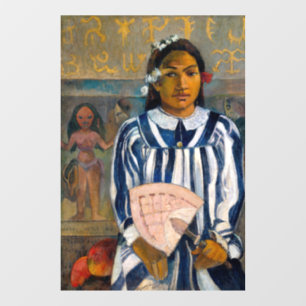 Paul Gauguin - Die Vorfahren von Tehamana Fensteraufkleber