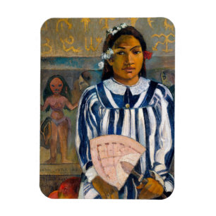 Paul Gauguin - Die Vorfahren von Tehamana Magnet