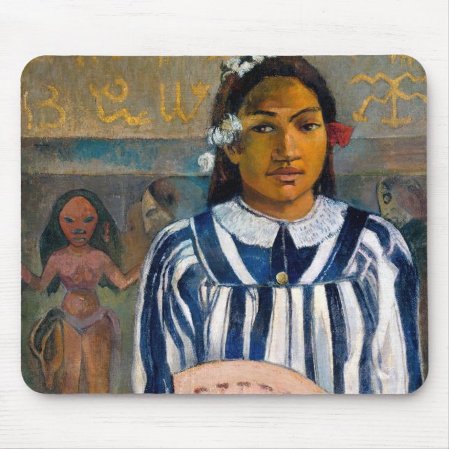 Paul Gauguin - Die Vorfahren von Tehamana Mousepad (Vorne)