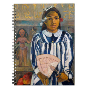 Paul Gauguin - Die Vorfahren von Tehamana Notizblock