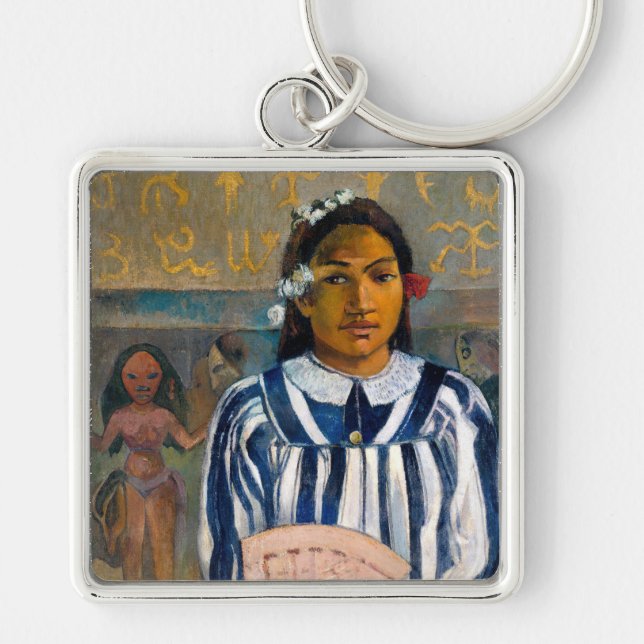 Paul Gauguin - Die Vorfahren von Tehamana Schlüsselanhänger (Vorne)