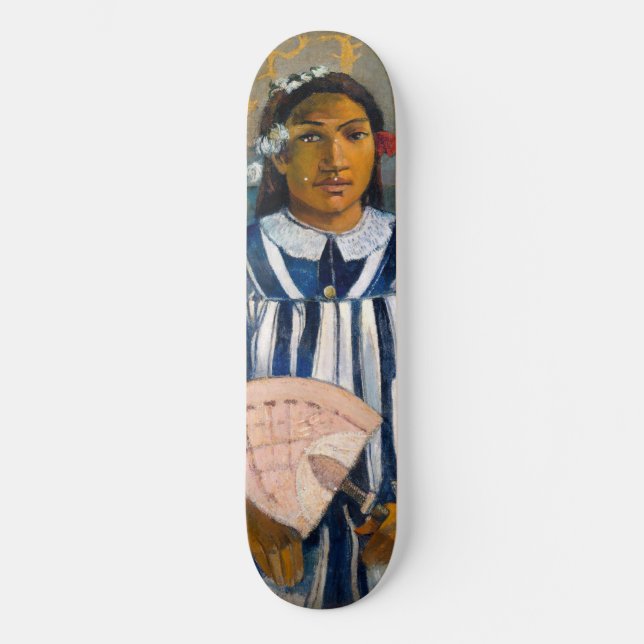 Paul Gauguin - Die Vorfahren von Tehamana Skateboard (Vorderseite)