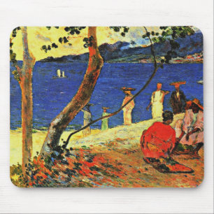 Paul Gauguin - Ein Strand Mousepad