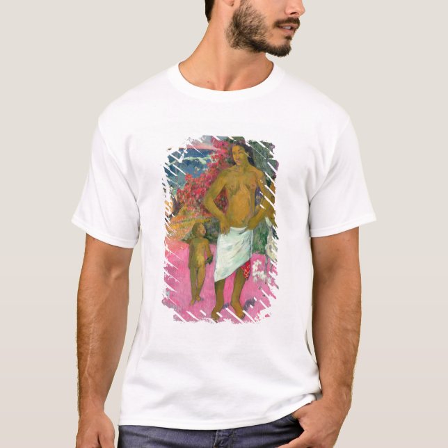 Paul Gauguin | ein Weg durch das Meer, 1902 T-Shirt (Vorderseite)