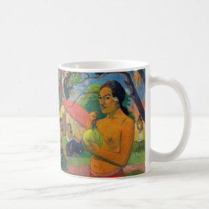 Paul Gauguin - Frau mit Frucht Kaffeetasse