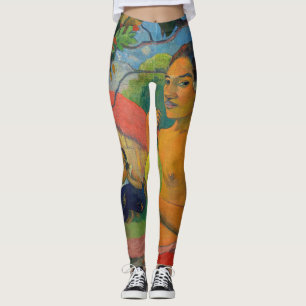 Paul Gauguin - Frau mit Frucht Leggings