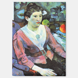 Paul Gauguin - Frauenportrait Magnet