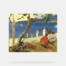 Paul Gauguin Fruit Carrier in Turin Cove oder Seas Acrylschild